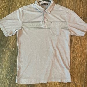 Travis Mathew medium purple golf polo